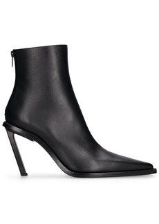 Ann Demeulemeester 90mm Anic High Heel Leather Ankle Boots