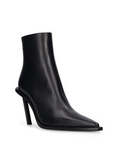 Ann Demeulemeester 90mm Anic High Heel Leather Ankle Boots