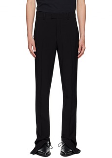 Ann Demeulemeester Black Delis Trousers