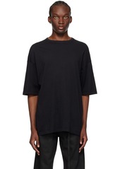 Ann Demeulemeester Black Dieter High Comfort T-Shirt