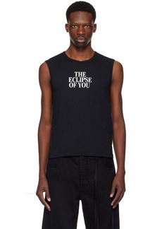 Ann Demeulemeester Black 'Eclipse Of You' Tank Top
