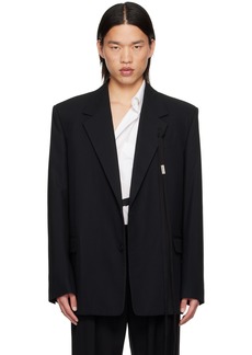 Ann Demeulemeester Black Ignaas Blazer