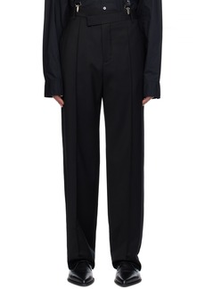 Ann Demeulemeester Black Jesper Regular Fit Trousers