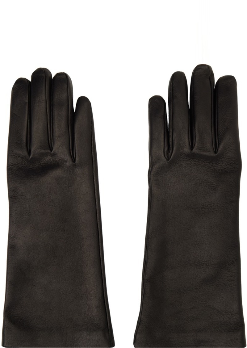 Ann Demeulemeester Black Krelis Gloves