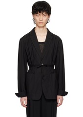 Ann Demeulemeester Black Remco Blazer