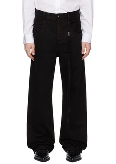 Ann Demeulemeester Black Ronald 5 Pocket Comfort Jeans