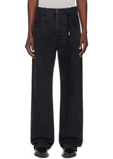Ann Demeulemeester Gray Five Pockets Jeans