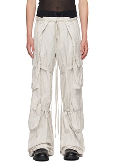 Ann Demeulemeester Off-White Florimond Cargo Pants