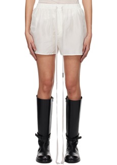 Ann Demeulemeester Off-White Lily Shorts
