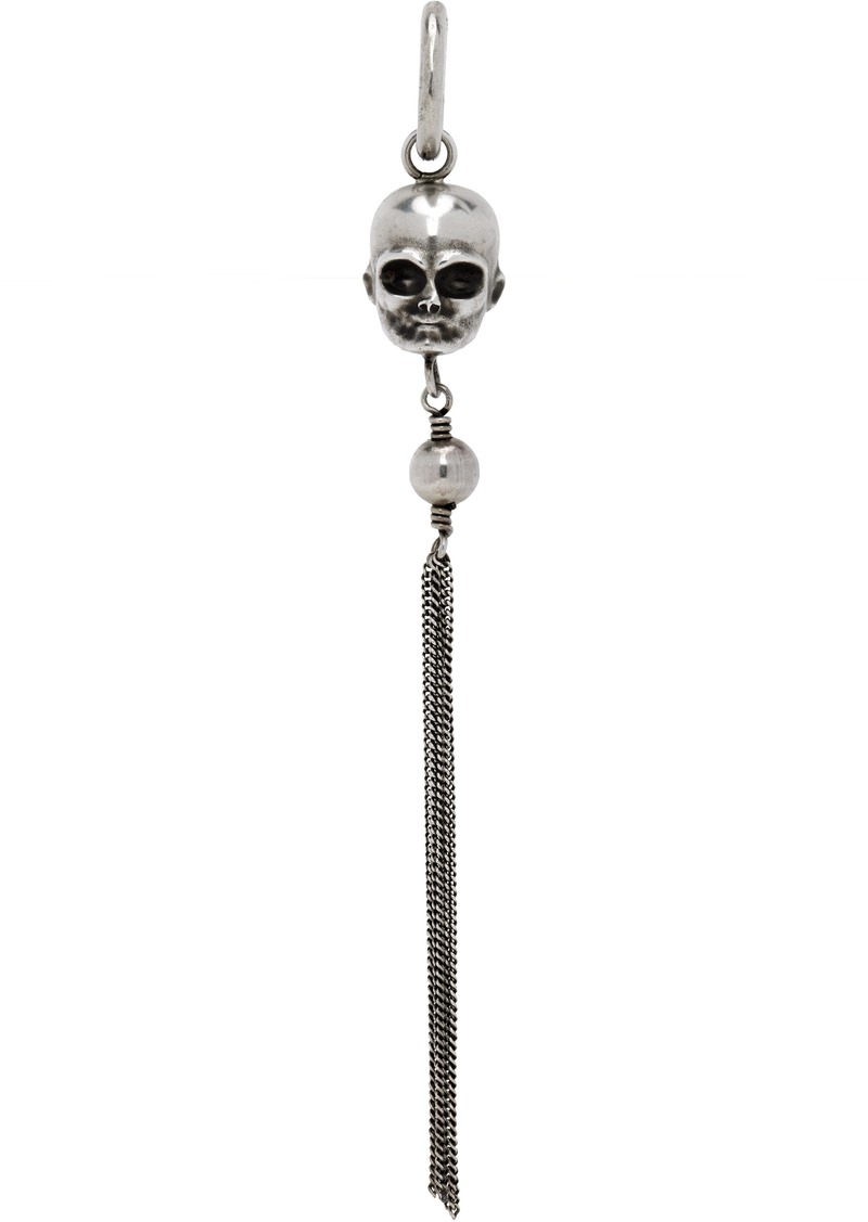 Ann Demeulemeester Silver Aliya Amulet Single Earring