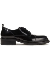 Ann Demeulemeester Woman Glossed-leather Brogues Black