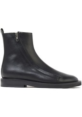 Ann Demeulemeester Woman Leather Ankle Boots Black