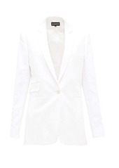 Ann Demeulemeester Zipped-seams cotton-blend twill jacket