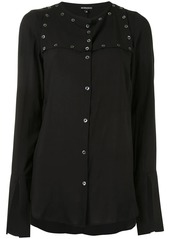 Ann Demeulemeester button-embellished crepe shirt