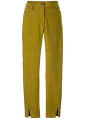 Ann Demeulemeester cropped skinny fit trousers