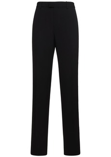 Ann Demeulemeester Damien Slim Wool & Viscose Pants