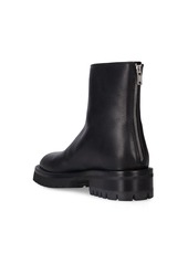 Ann Demeulemeester Drees Leather Ankle Boots