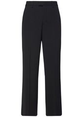 Ann Demeulemeester Gaspar Wool & Viscose Flared Pants