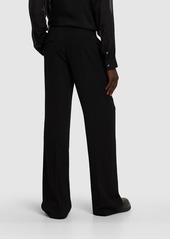 Ann Demeulemeester Gaspar Wool & Viscose Flared Pants