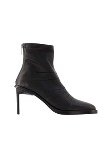 Hedy Ankle Boots - Ann Demeulemeester - Leather - Black