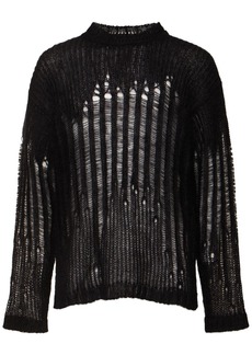 Ann Demeulemeester Ingvar Oversize Degradè Jumper