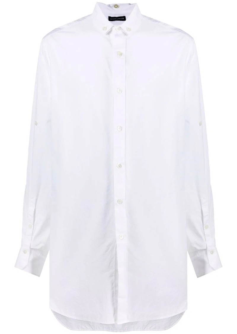 Ann Demeulemeester oversize cotton shirt