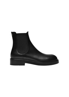 Ann Demeulemeester Stef Chelsea Ankle Boots in Black Leather