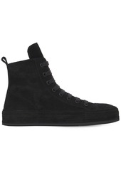 Ann Demeulemeester Suede High-top Sneakers
