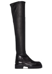 Ann Demeulemeester thigh-high leather boots