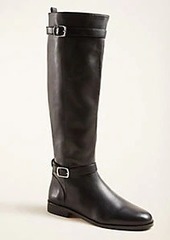 Ann Taylor Adalie Extended Calf Leather Boots