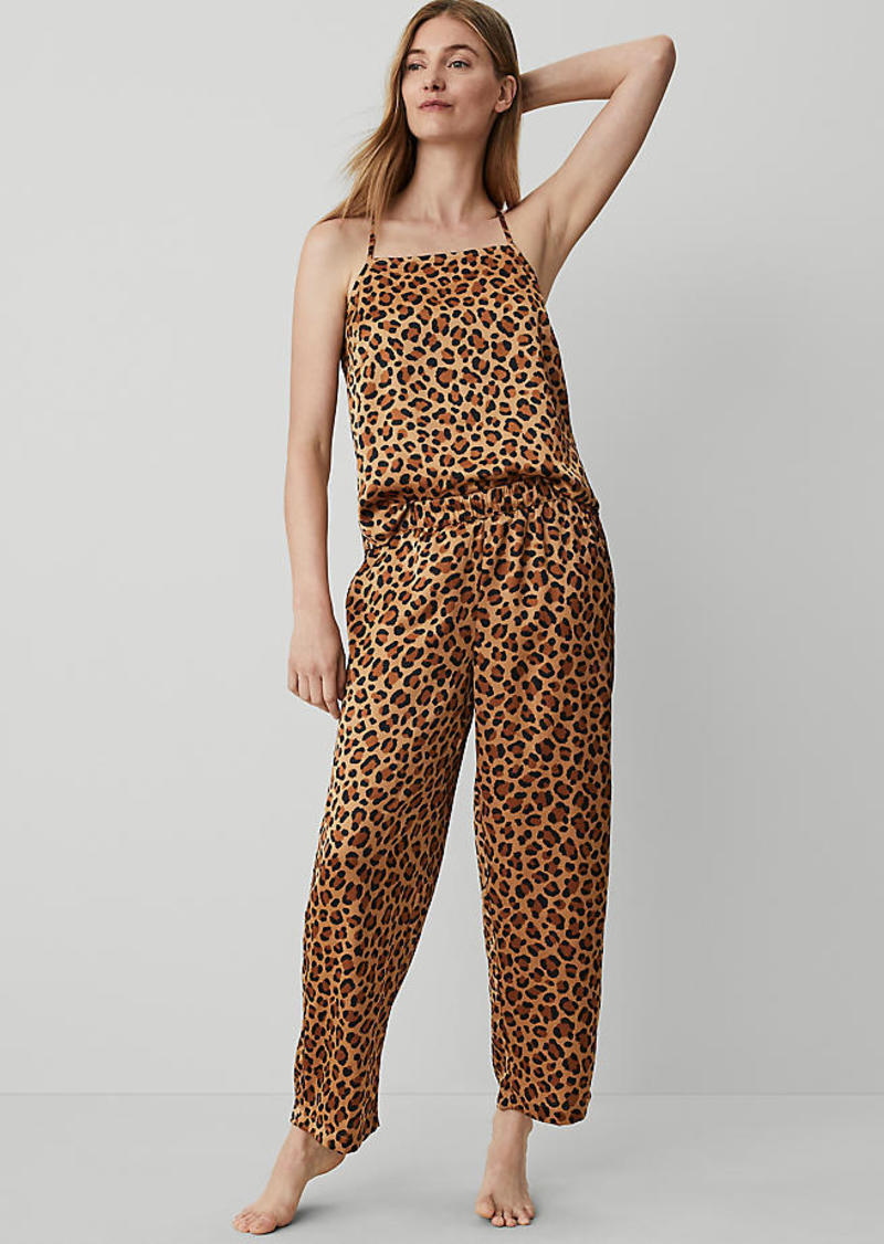 Ann Taylor Animal Print Tank And Pant Set