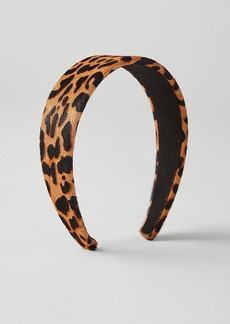 Ann Taylor Animal Print Wide Headband