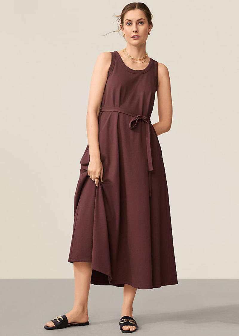 Ann Taylor Weekend Jersey Trapeze Maxi Dress