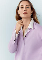 Ann Taylor Weekend Polo Sweater