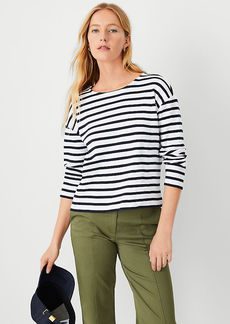 Ann Taylor AT Weekend Relaxed Long Sleeve Top
