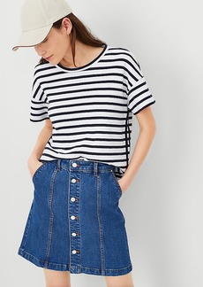 Ann Taylor AT Weekend Striped Top