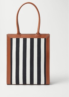 Ann Taylor AT Weekend Striped Tote Bag