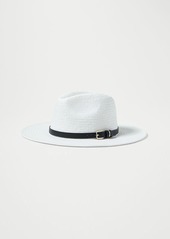 Ann Taylor Belted Straw Hat