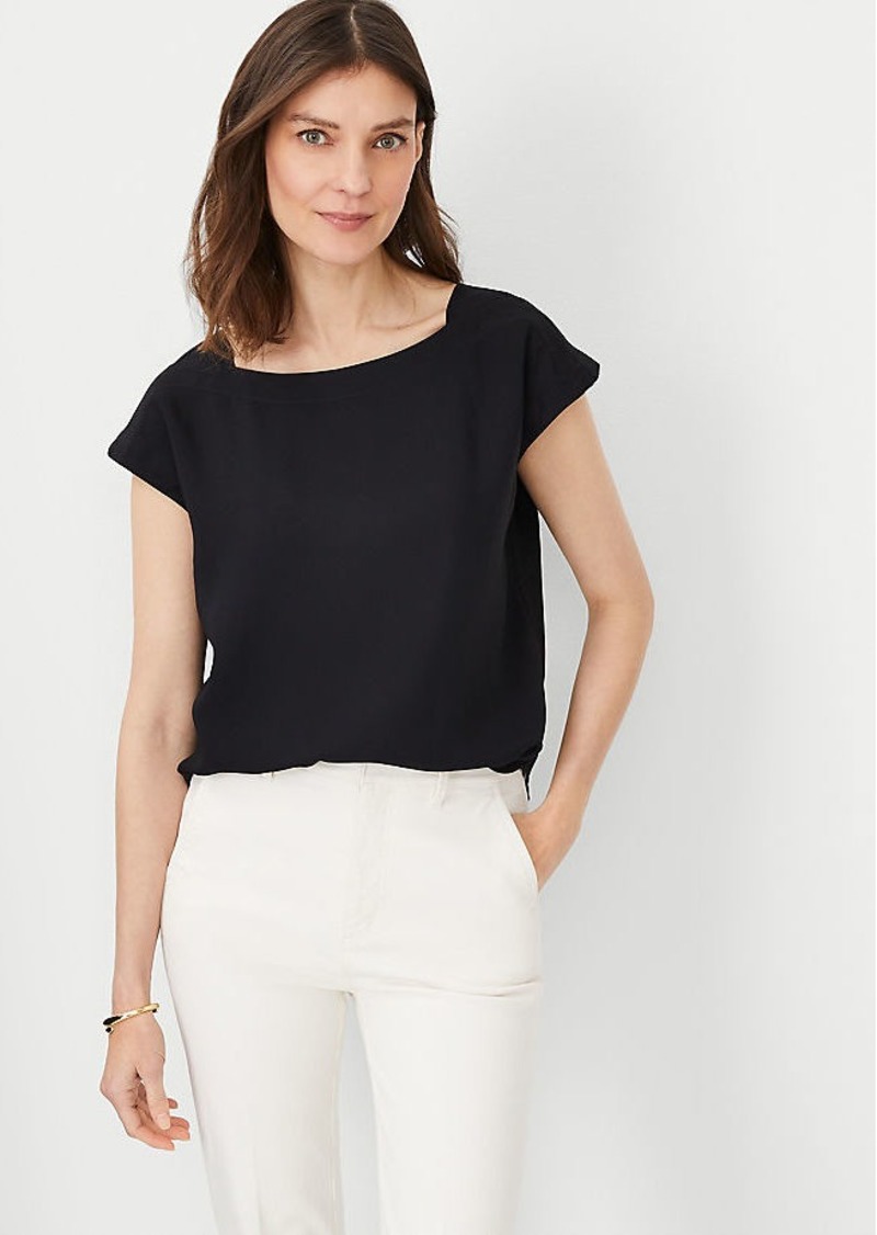 Ann Taylor Boatneck Top