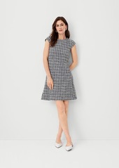 Ann Taylor Boucle Flare Dress