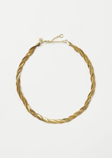 Ann Taylor Braided Snake Chain Necklace