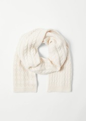 Ann Taylor Cable Knit Scarf