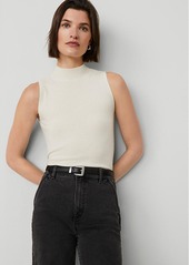 Ann Taylor Cashmere Mock Neck Shell Top