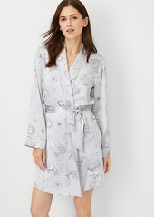 Ann Taylor Studio Collection Celestial Silk Robe