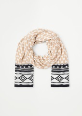 Ann Taylor Check Scarf