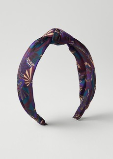 Ann Taylor Cleo Print Knot Headband