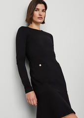 Ann Taylor Crew Neck Flare Dress