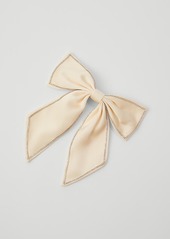 Ann Taylor Crystal Trim Hair Bow