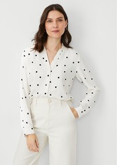 Ann Taylor Dotted Essential Shirt