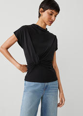 Ann Taylor Draped Cowl Neck Top